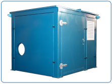 Acoustic chamber for a supercharger